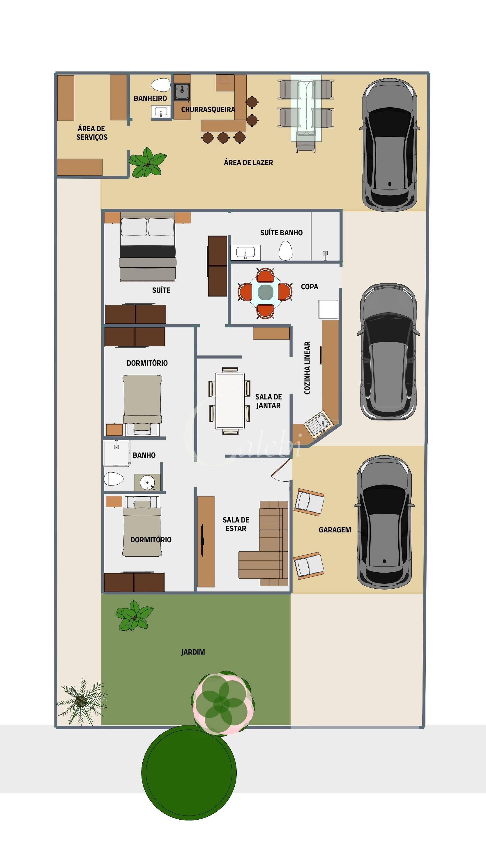 Casa, 3 quartos, 172 m² - Foto 14